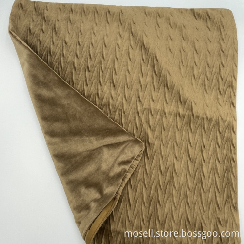 Solid Color Soft Velvet Cloth Chair Pad Covers